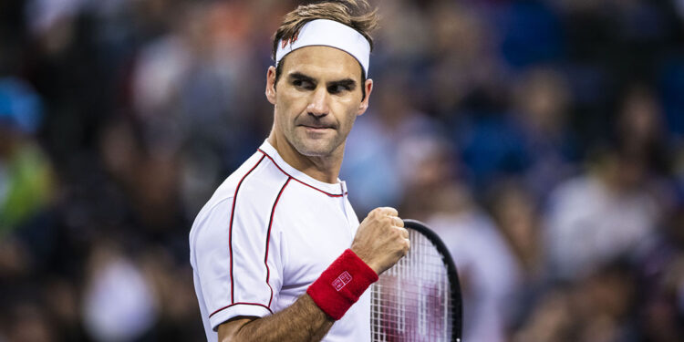 Roger Federer. Rolex Shanghai Masters 2019. ? Depositphotos