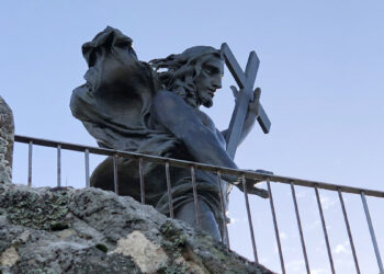 La statua del Cristo Redentore a Nuoro. ? Marco Cau