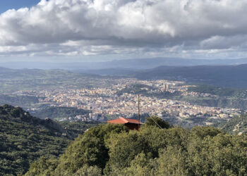 Veduta di Nuoro dal Monte Ortobene. 📷 Marco Cau