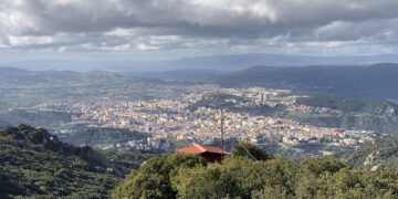 Veduta di Nuoro dal Monte Ortobene. 📷 Marco Cau