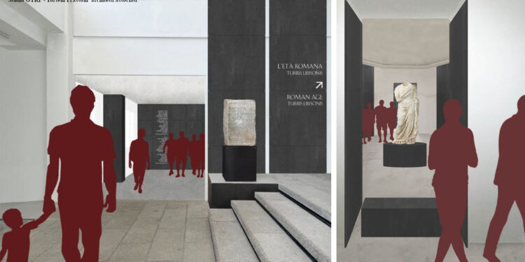 Rendering Museo Sanna Sassari