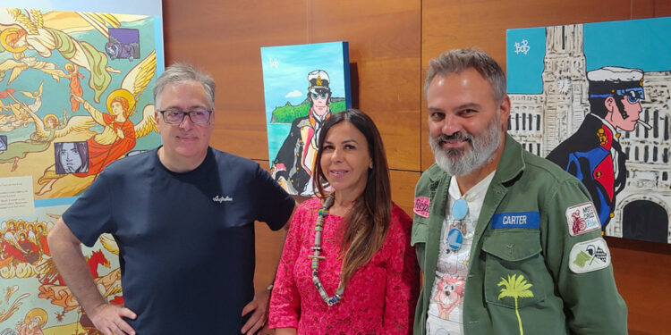 Bepi Vigna, Maria Dolores Picciau e Bob Marongiu