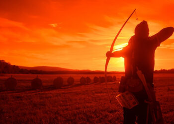 Campionati 3D tiro con l'arco: tiro al tramonto. ? Fausto Ercoli