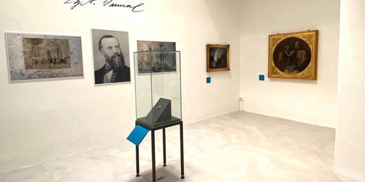 Museo Sanna di Sassari, la sala dedicata al suo fondatore Giovanni Antonio Sanna