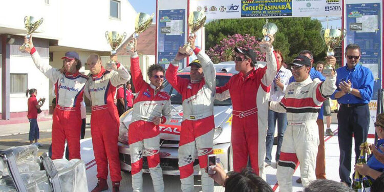 Rally Golfo dell'Asinara, il podio dell’ultima edizione disputata