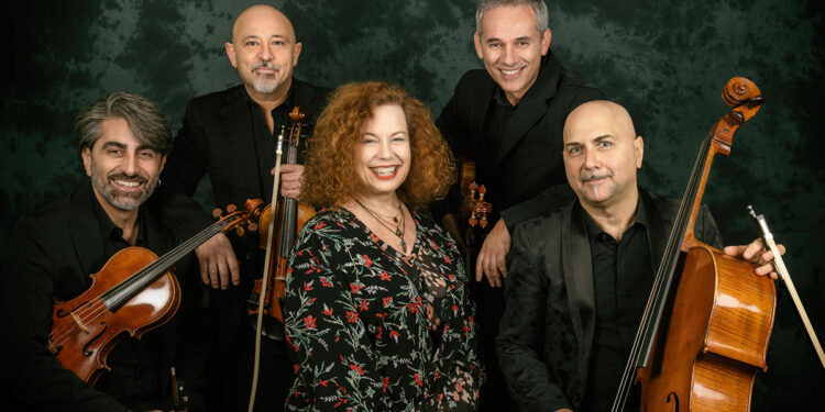 Solis String Quartet & Sarah Jane Morris. ? Riccardo Piccirillo