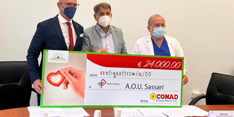 "Sosteniamo le passioni" Conad e Aou Sassari