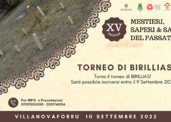 Torneo di birillias a Villanovaforru