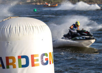 Grand Prix of Italy di aquabike ad Olbia. ? Simon Palfrader