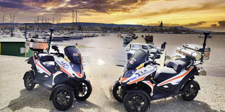 Moto Alghero Soccorso 118