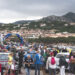 10° Rally Terra Sarda, Il Molo Vecchio di Porto Cervo, durante le fasi di premiazione degli equipaggi. 📷 Gabriele Pileri