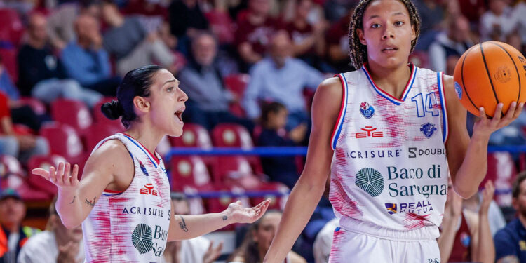 Debora Carangelo e Sam Thomas. ? Reyer Venezia