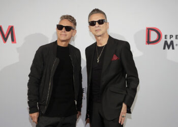 Martin Gore e Dave Gahan dei Depeche Mode. 📷 Sven Darmer