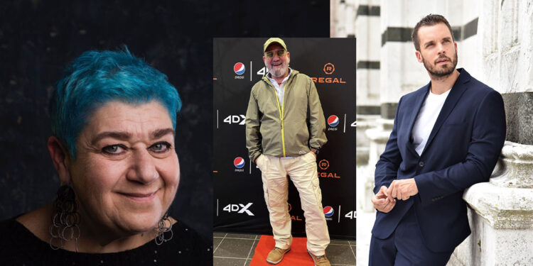 Giovanni Coda, Serra Yilmaz e Lorenzo Balducci