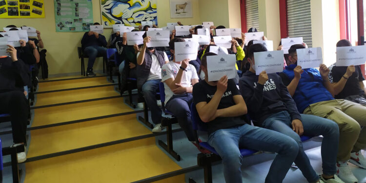 #IONONCONDIVIDO campagna sulla legalità della Polizia locale di Sassari