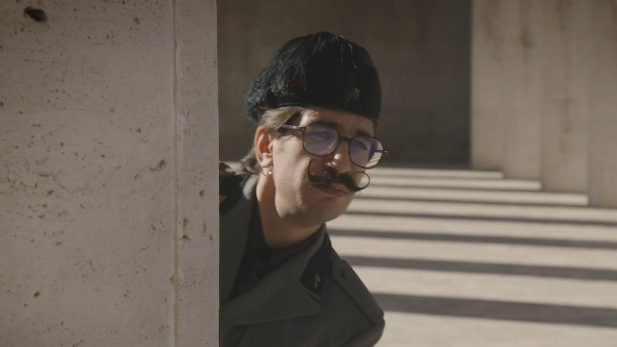 Luca Piras in “La retromarcia su Roma”