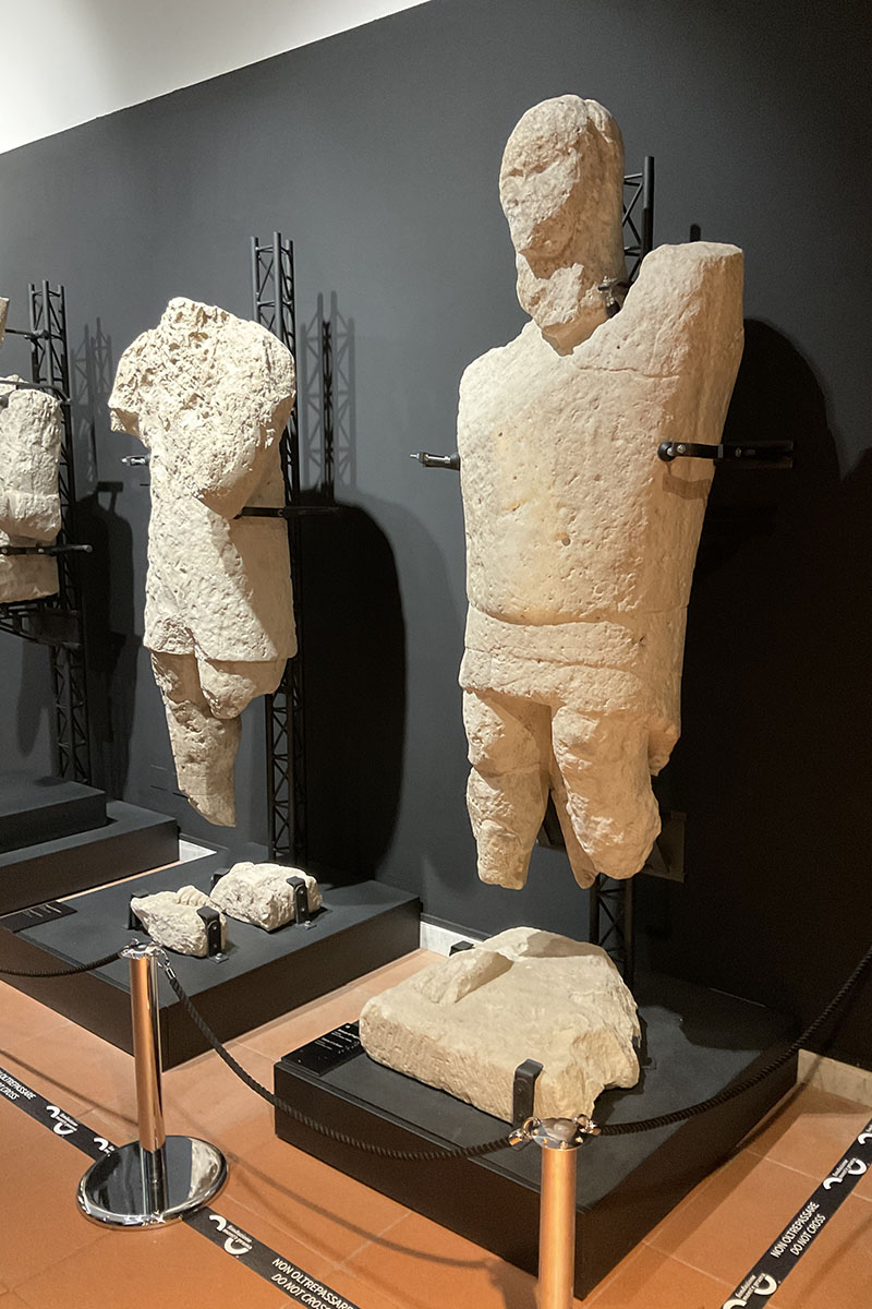 Manneddu al Museo Civico Marongiu di Cabras