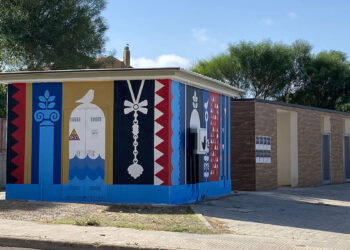 Mara Damiani, murale "La mia città"