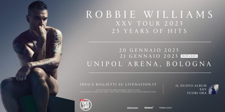 Robbie Williams - Bologna 20 e 21.01.2023
