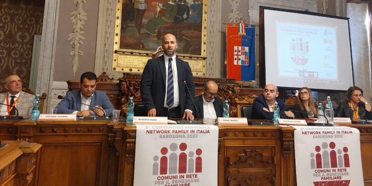 Il Vicesindaco della Città Metropolitana di Cagliari Roberto Mura, Seconda Convention regionale del Network Family in Italia