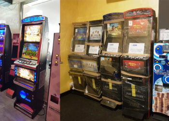 Sequestrati 6 apparecchi da divertimento illegali ad Assemini e Guspini