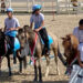 Federico Tamponi (Circolo Ippico La Casa del Colle di Aggius) e Martina Buriani (Pony Club Fiorello del Pradazzo)