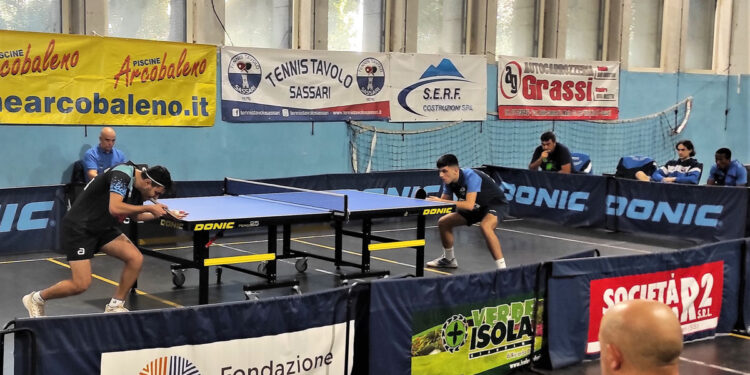 Tennistavolo Sassari-Milano Sport 16.10.22