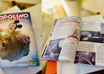Il MASE di Alghero su Topolino di ottobre 2022. ? Twitter Parco di Porto Conte