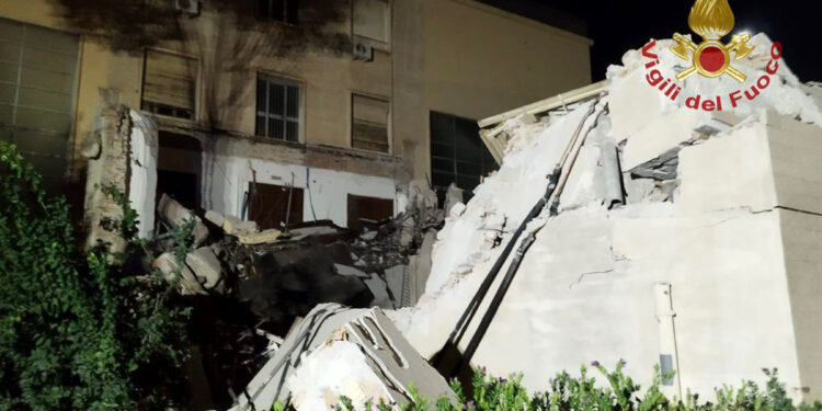 Crollo aula magna Università di Cagliari