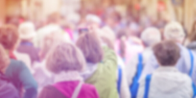 Folla di persone. ? Depositphotos