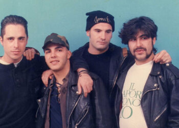 La band degli Askra in una foto ufficiale del 1995