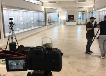 La sala Conferenze dell'Antiquarium Turritano di Porto Torres