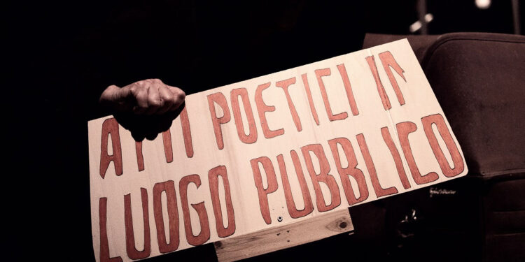 “Àura. Atti poetici in luogo pubblico”, di Antas Teatro