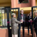 Viviana Lantini e Anna Maria Morrone all'inaugurazione dell'Help Center di Cagliari