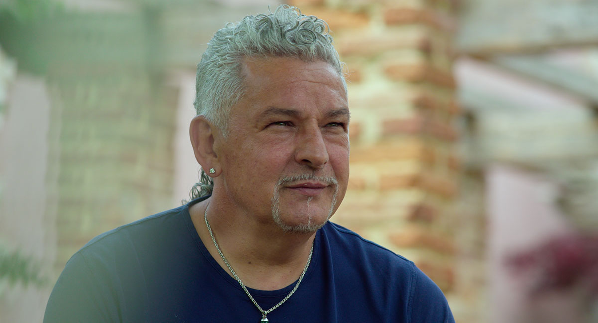 Roberto Baggio in “Nel nostro cielo un rombo di tuono” 