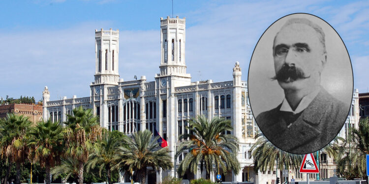 Il Palazzo di Civico Cagliari e Ottone Bacaredda