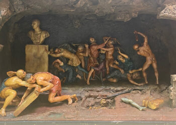 Scena cimiteriale - Gaetano Giulio Zumbo