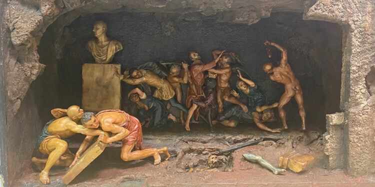 Scena cimiteriale - Gaetano Giulio Zumbo