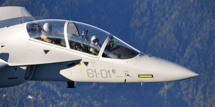 T-346A in volo. ? Ministero della Difesa