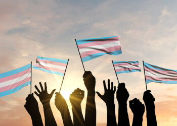 Bandiera transgender. 📷 Depositphotos