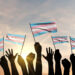 Bandiera transgender. 📷 Depositphotos