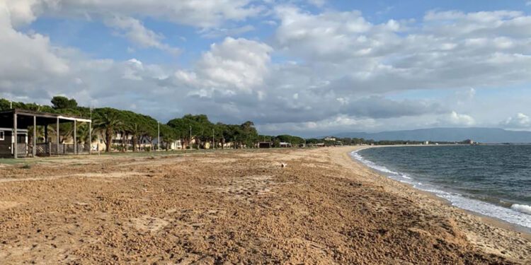 La spiaggia di Torre Grande
