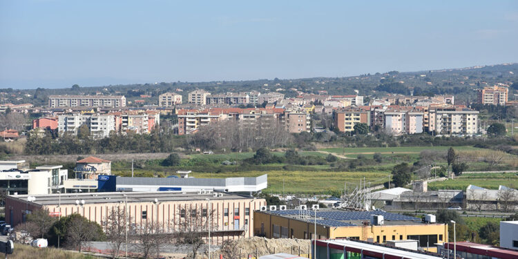 Veduta panoramica di Sassari