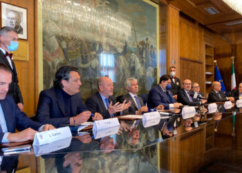 Conferenza stampa nuovo Palazzetto dello Sport di Cagliari