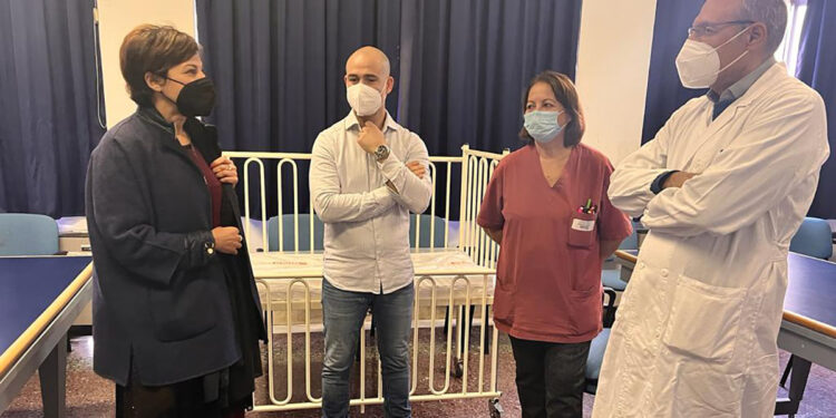 Dolores Soddu, Roberto Sechi, Anna Maria Zara e il Prof. Antonucci