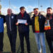FC Alghero vs US Tempio 1946, consegna donazione alla Caritas
