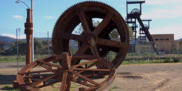 Grande Miniera di Serbariu, Carbonia. ? A. Monteverde Archivio PGSAS