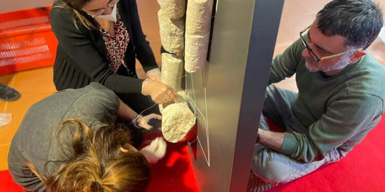 Museo di Cabras , i nuovi reperti di Mont'e Prama. ? Pagina Facebook Museo di Cabras