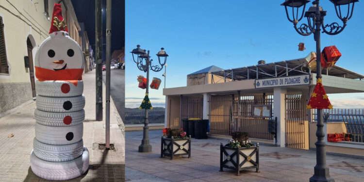 Ploaghe, le creazioni natalizie degli alunni dell'I.C. Satta Fais