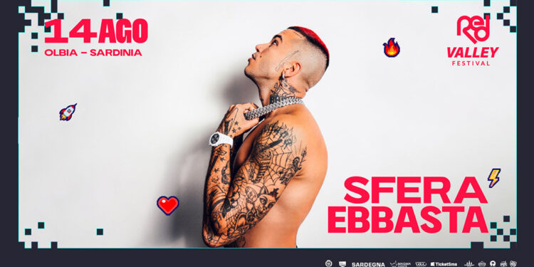 Sfera Ebbasta - Red Valley 14.08.23